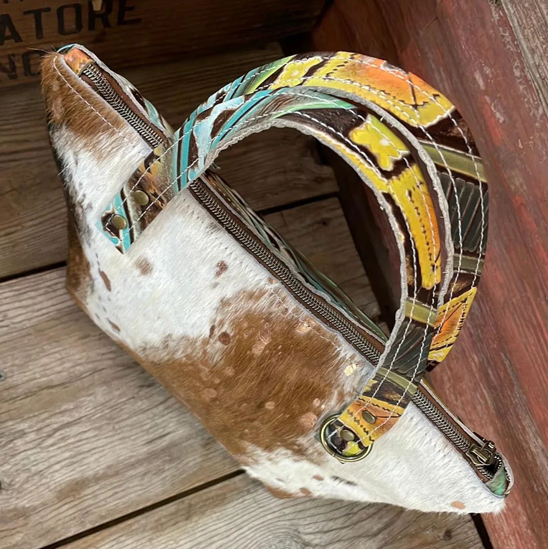 027 Feed Bag - Tricolor Acid w/ Aurora Navajo