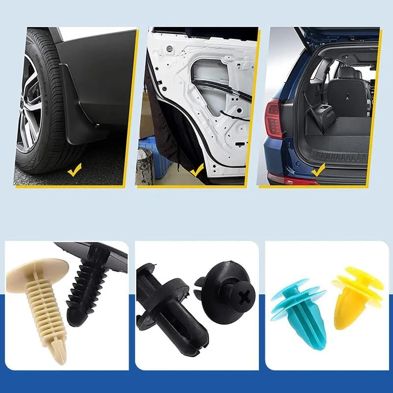 1126 piece Auto Car Trim Body Door Trim Panel Push Fastener Clip Assortment Kit