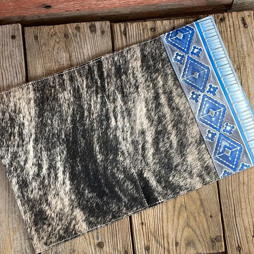 139 Large Notepad Cover - Brindle w/ Rocky Mountain Navajo