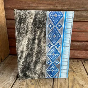 139 Large Notepad Cover - Brindle w/ Rocky Mountain Navajo