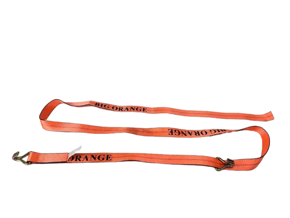 14FT Big Orange Replacement Wheel Strap  (Wire Hook)