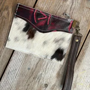 169 Make-up bag - Tricolor w/ Red Brands