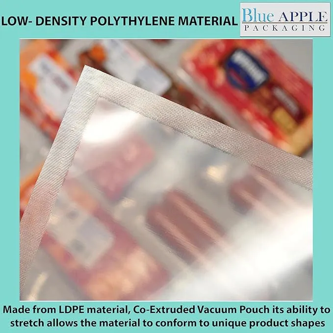 16X26 inches Vacuum Seal Bags for Food Packaging 3 Mil Co-Extruded