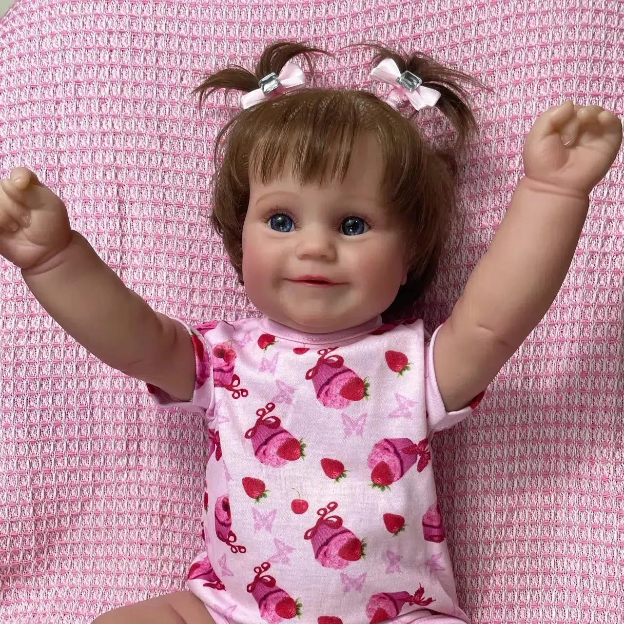 20-Inch Full Body Vinyl Waterproof Reborn Doll - Olivia