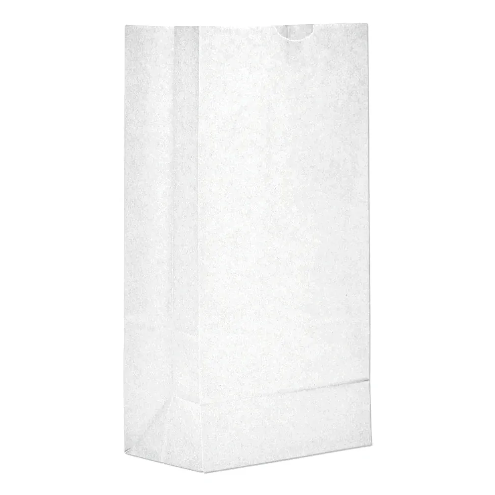 #3 White Paper Bag - 3 Pound - (500 - 10,000 Count)