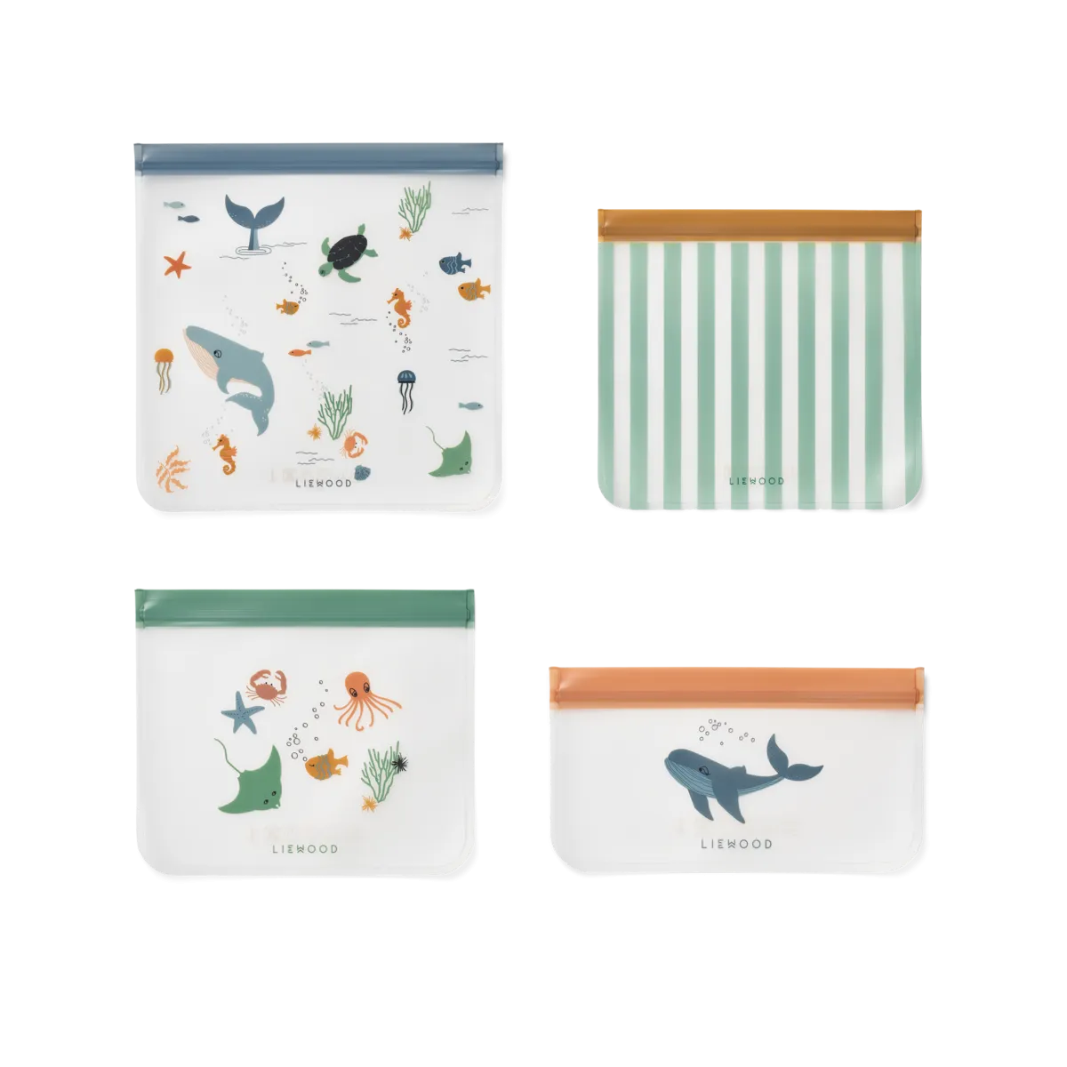 4-Pack Clive Travel Bag Sea Creature