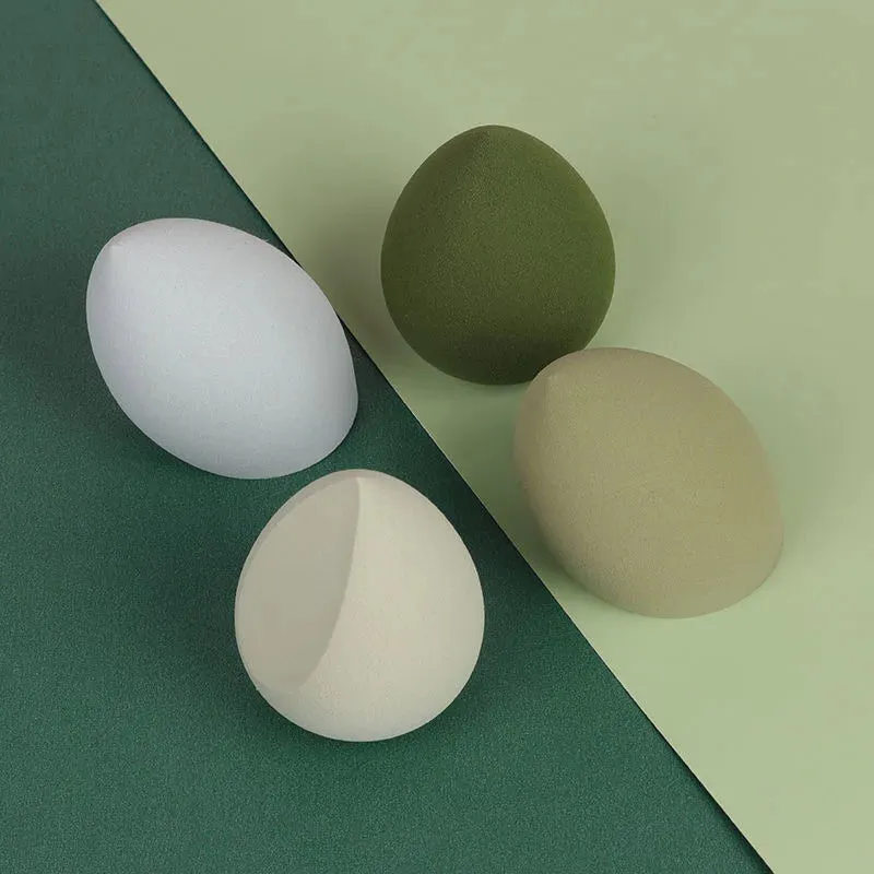 4Pc Beauty Egg Makeup Blender Cosmetic Puff
