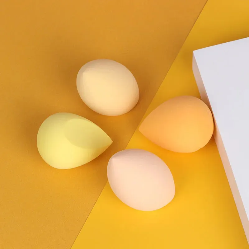 4Pc Beauty Egg Makeup Blender Cosmetic Puff