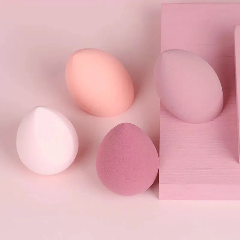 4Pc Beauty Egg Makeup Blender Cosmetic Puff