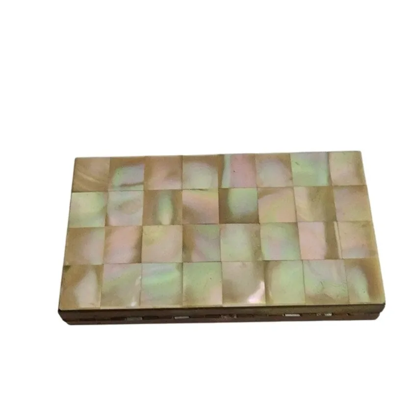50s Mother of Pearl Compact Purse   Cigarette Case