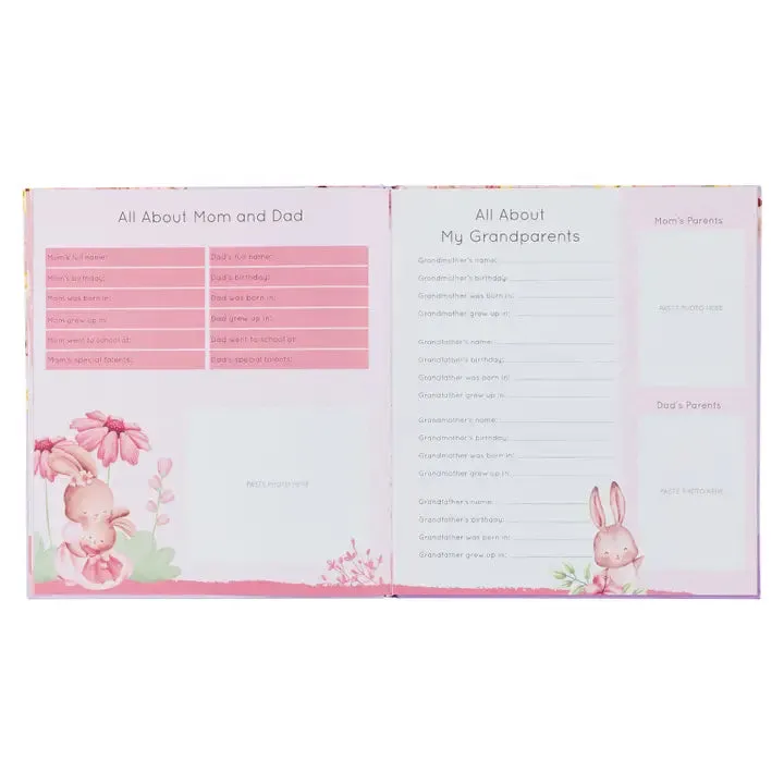 A Memory Book for Baby Girls