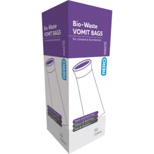 AERO WASTE VOMIT BAG 50 PIECES