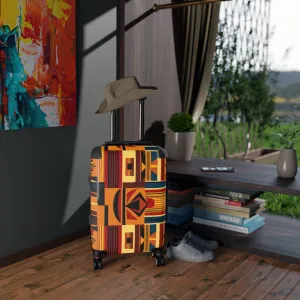 African Canvas 2 Suitcase