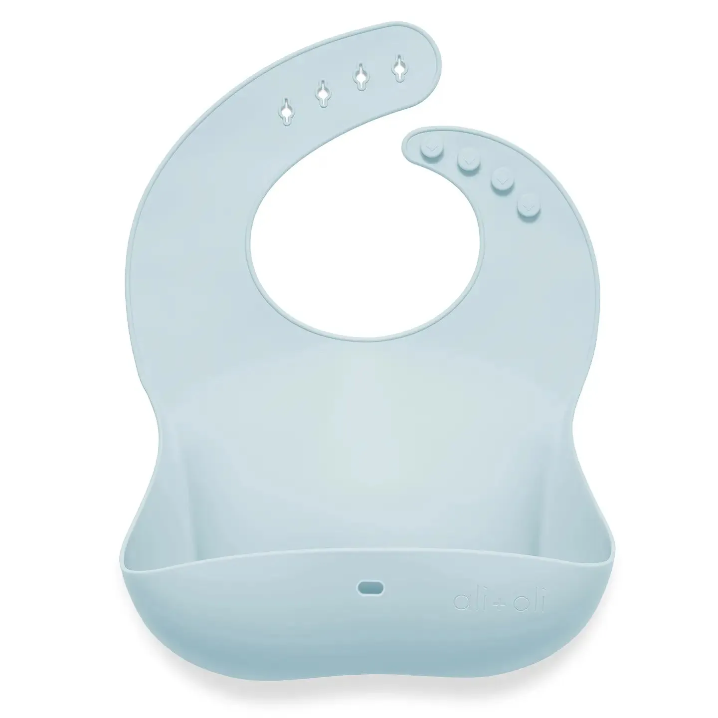 Ali Oli Silicone Baby Bib | Sky