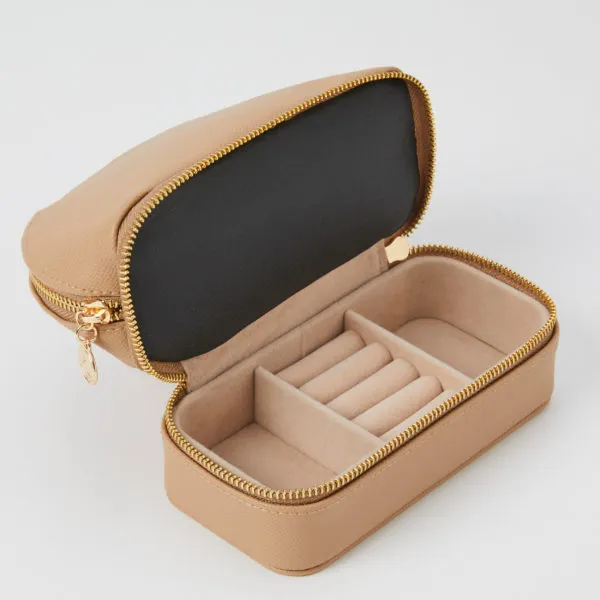 AMARA COSMETIC & JEWELLERY CASE | NUDE