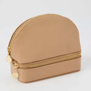 AMARA COSMETIC & JEWELLERY CASE | NUDE