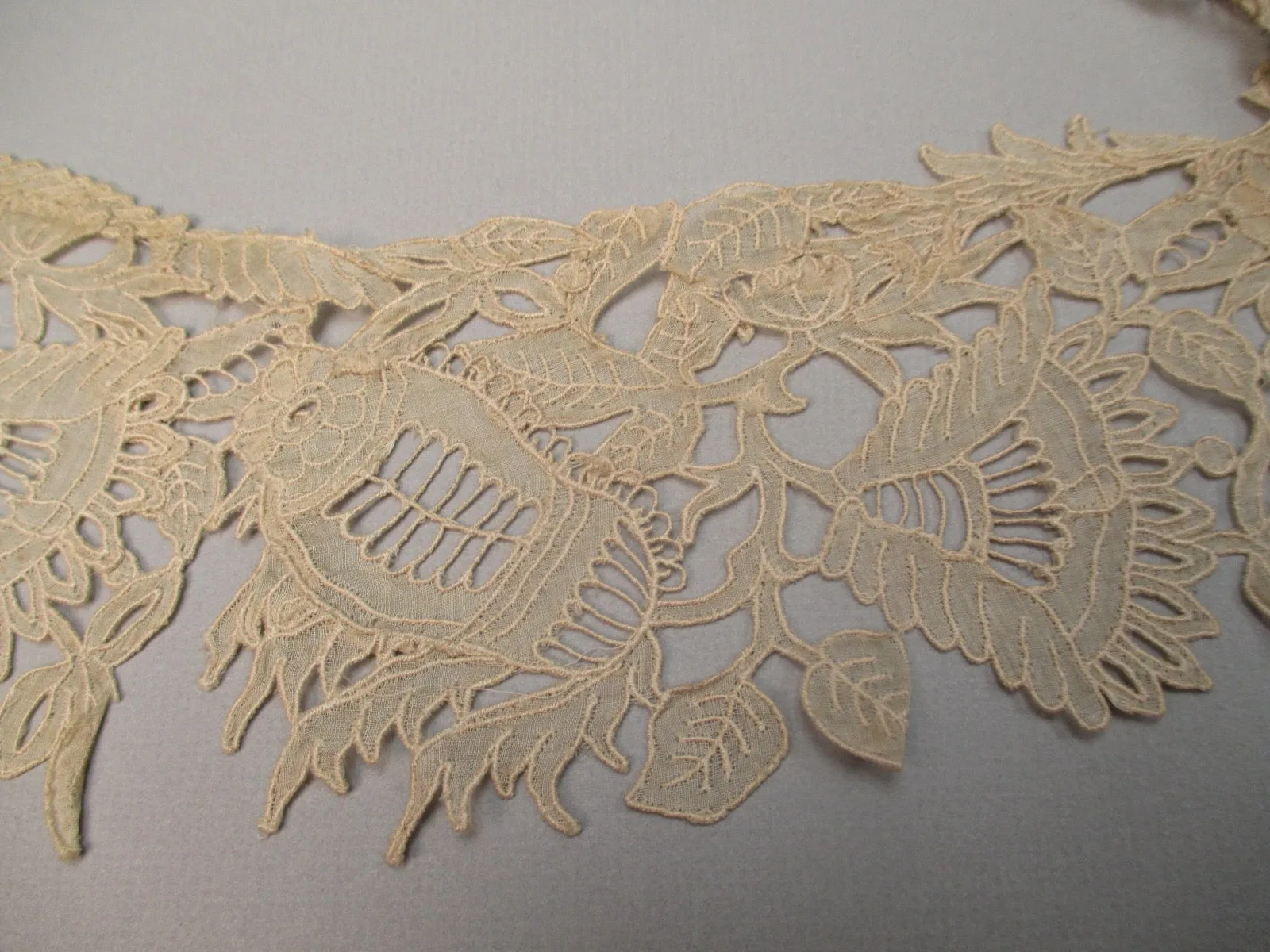 Antique Victorian floral trim