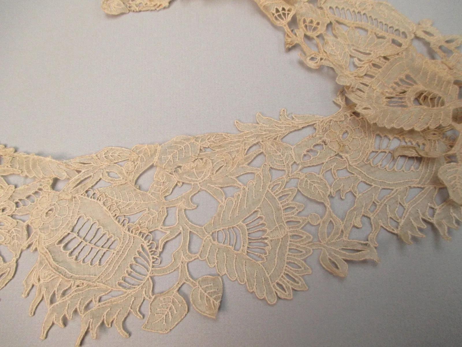 Antique Victorian floral trim