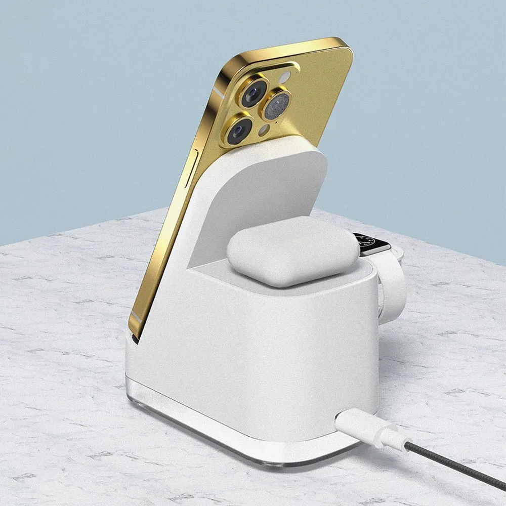 AuraVolt 3 in 1 MagSafe Charger