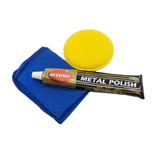 Autosol Metal Polish Kit | Aluminium, Chrome, Metal, Brass