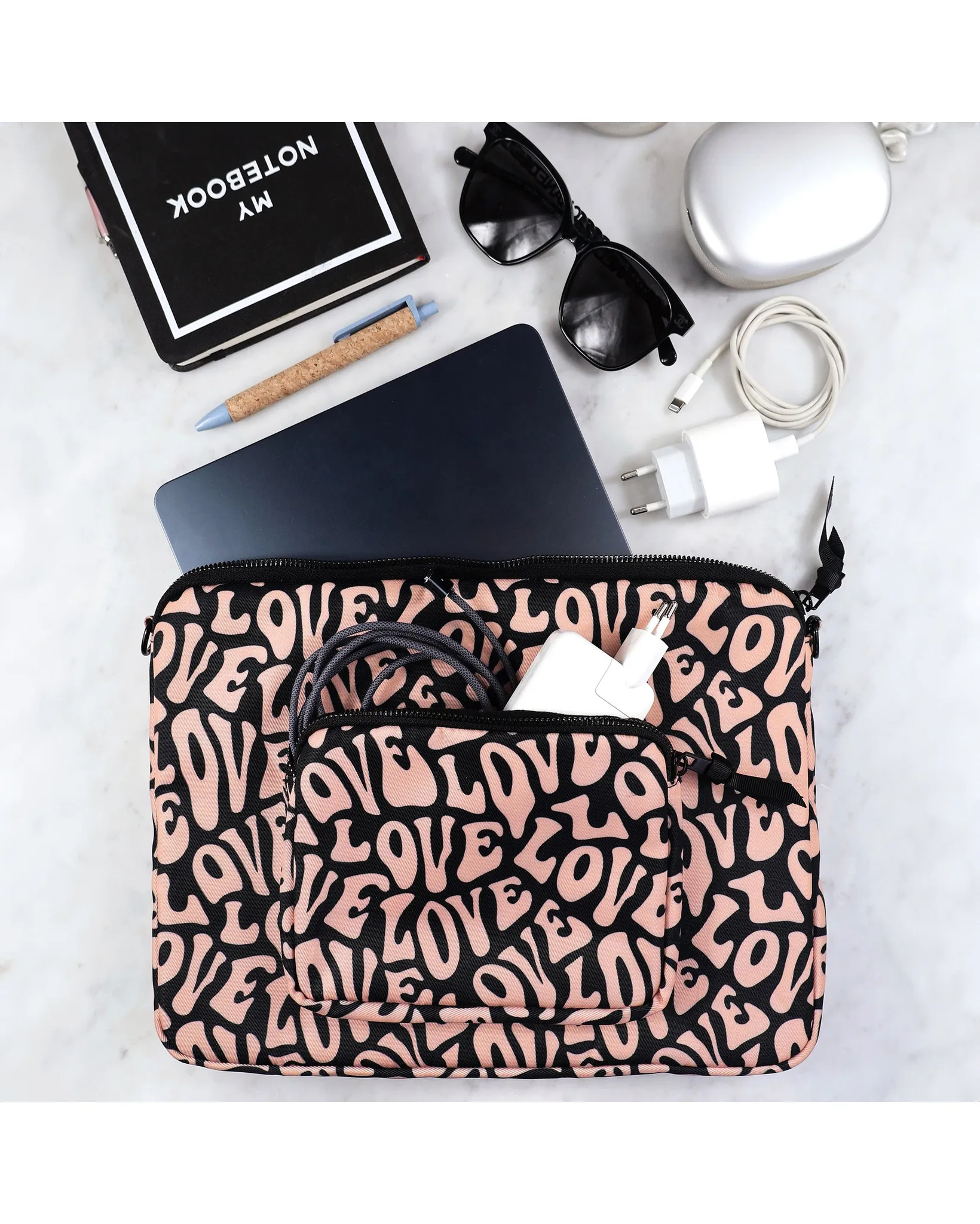 bag-all Laptop Case, Charger Pocket 13"