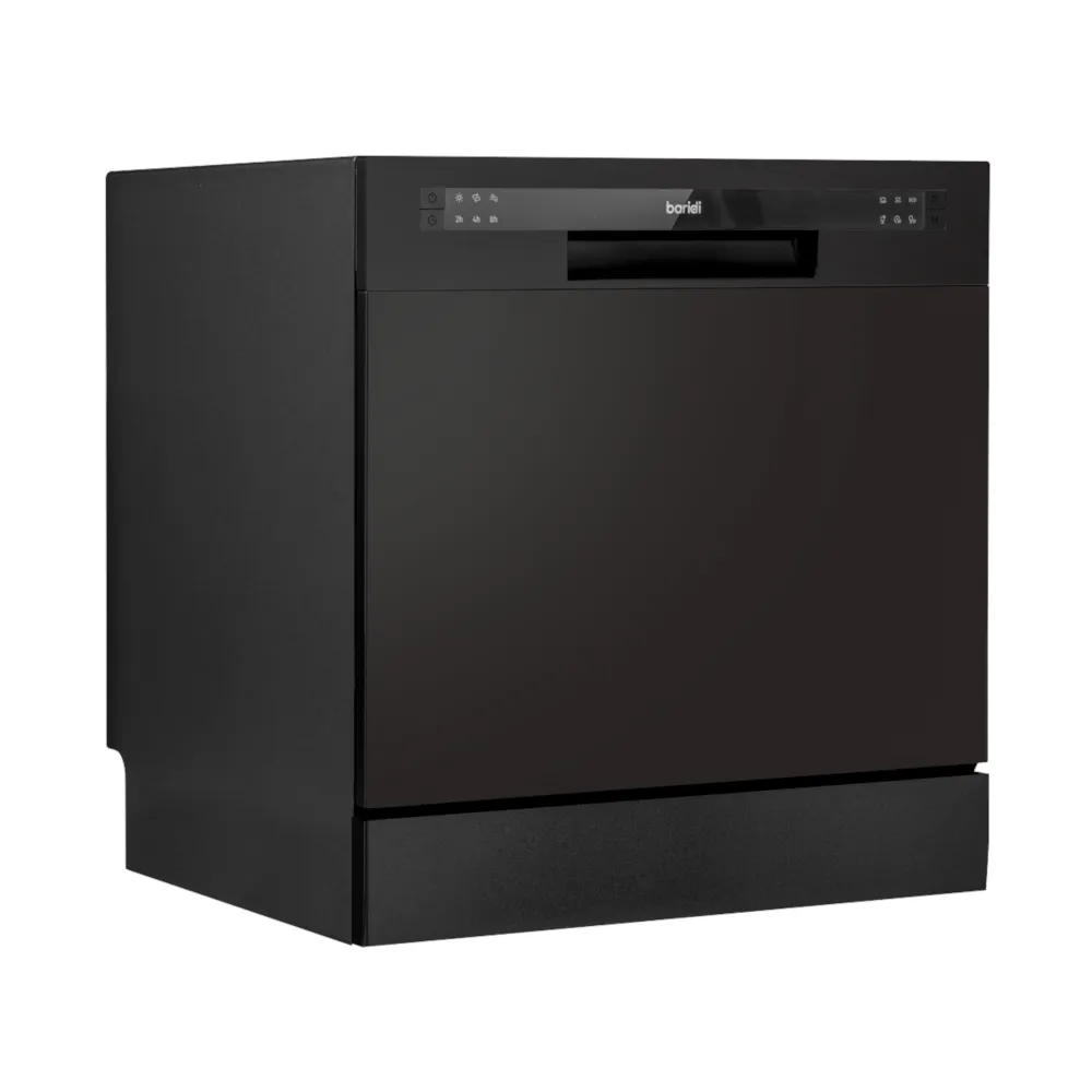 Baridi Compact Tabletop Dishwasher 8L, 8 Place Settings - Black - B