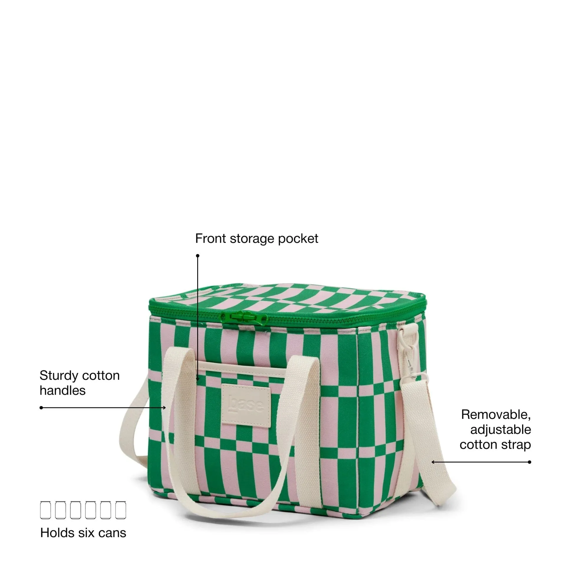BASE Lunch Base - Apple / Soft Pink Check
