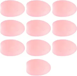 Beaupretty 10Pcs Makeup Brush Cover Lipbrush Anti Lost Cover Silicone Brushes Cover Cosmetic Beauty Brush Protector for Lip Care Makeup Use Pink