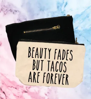 Beauty Fades | Canvas Cosmetic And Accessory Bag