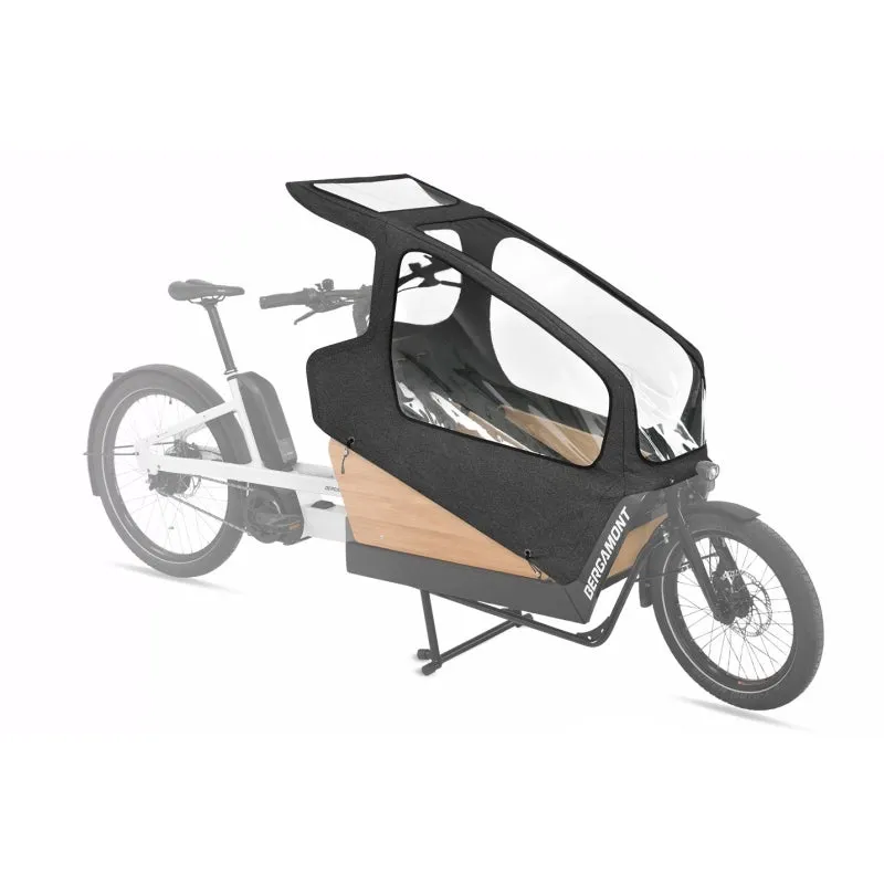 Bergamont E-cargoville Kids Rain Canopy - Black