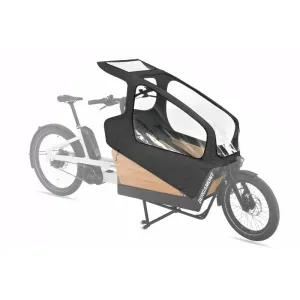 Bergamont E-cargoville Kids Rain Canopy - Black