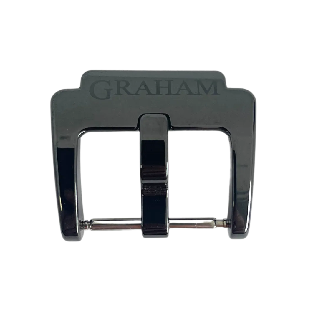 BKF202C - BLACK CERAMIC PIN BUCKLE