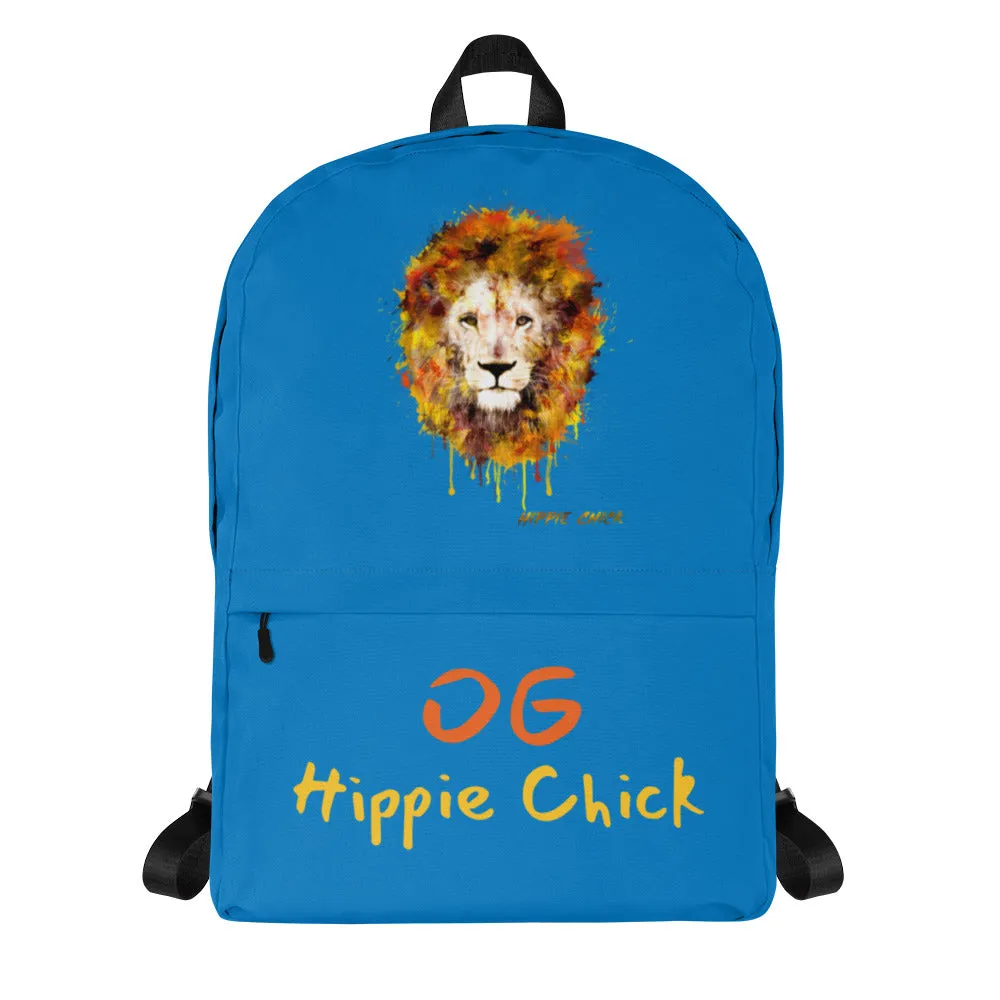 Blue Backpack - OG Hippie Chick