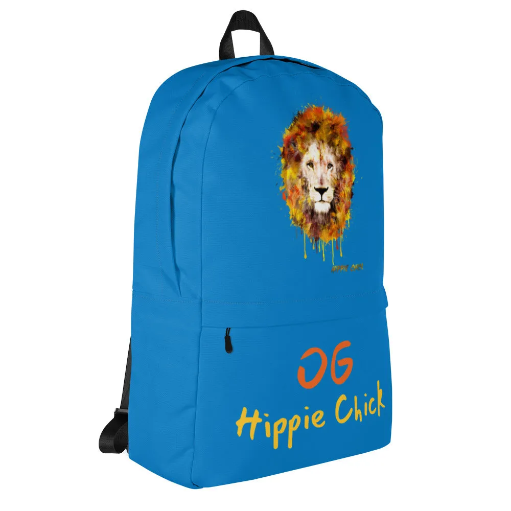 Blue Backpack - OG Hippie Chick