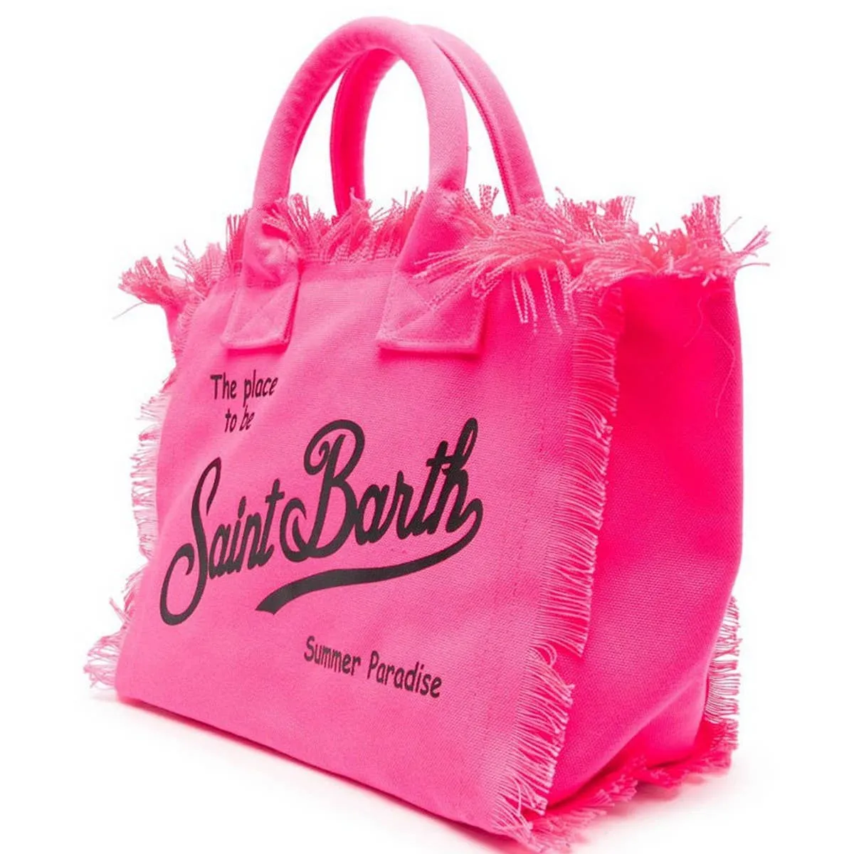 Blue St. Barth's Denim Tote Bag