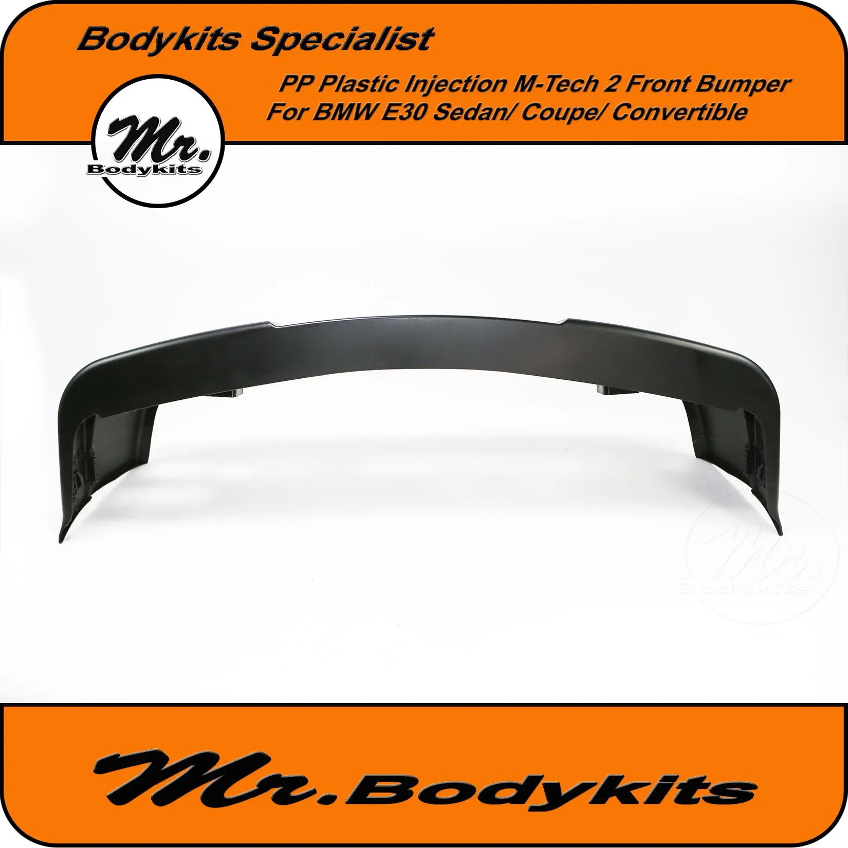 BMW E30 M-Tech 2 Style Complete Front Bumper For Sedan / Coupe / Convertible by Mr Bodykits