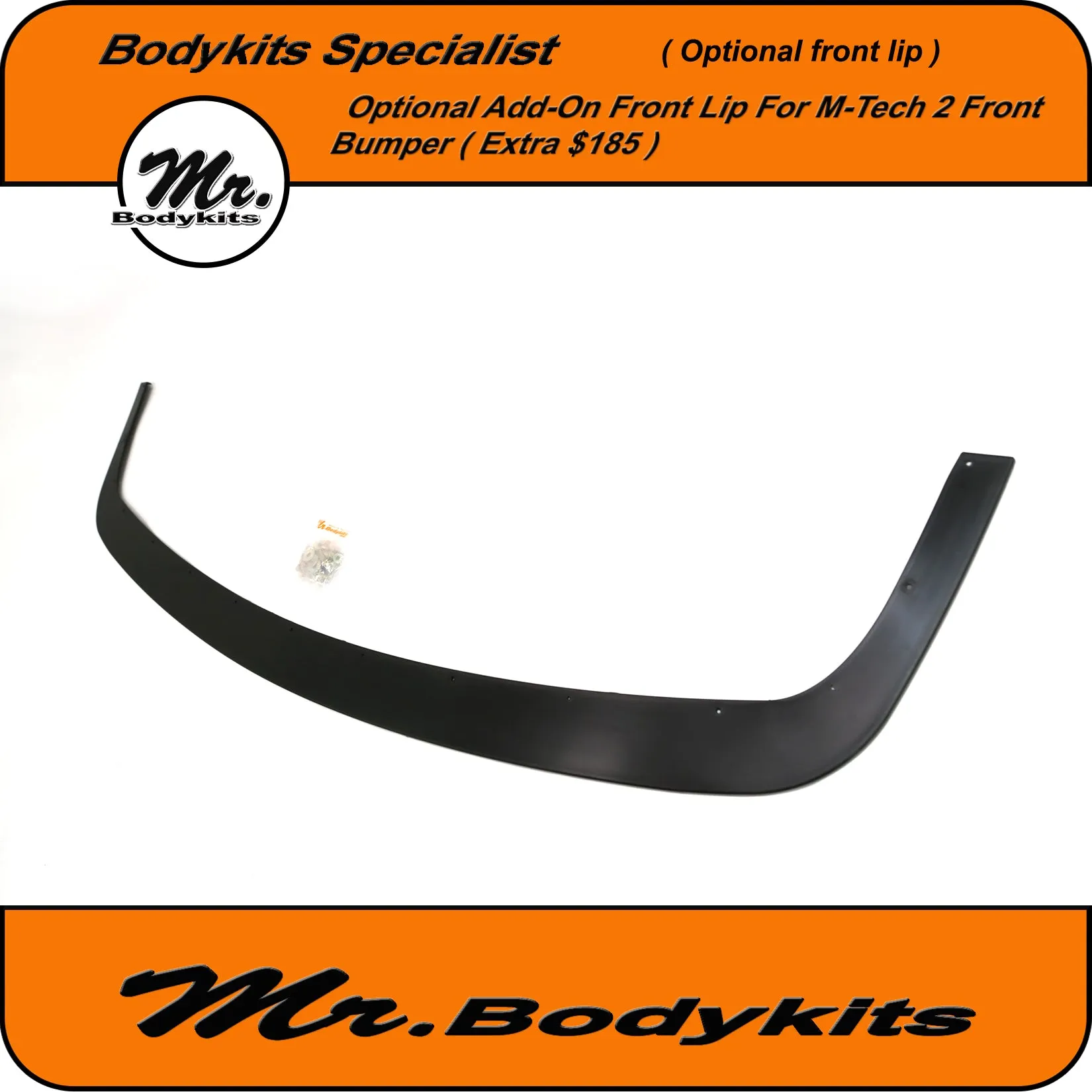 BMW E30 M-Tech 2 Style Complete Front Bumper For Sedan / Coupe / Convertible by Mr Bodykits