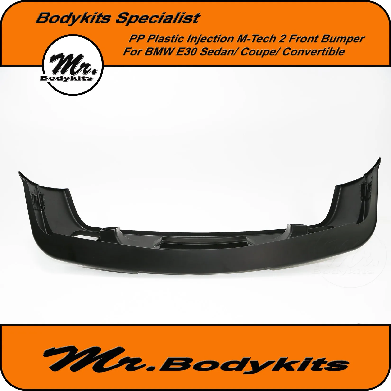 BMW E30 M-Tech 2 Style Complete Front Bumper For Sedan / Coupe / Convertible by Mr Bodykits