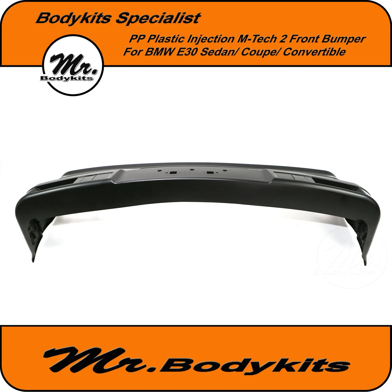BMW E30 M-Tech 2 Style Complete Front Bumper For Sedan / Coupe / Convertible by Mr Bodykits