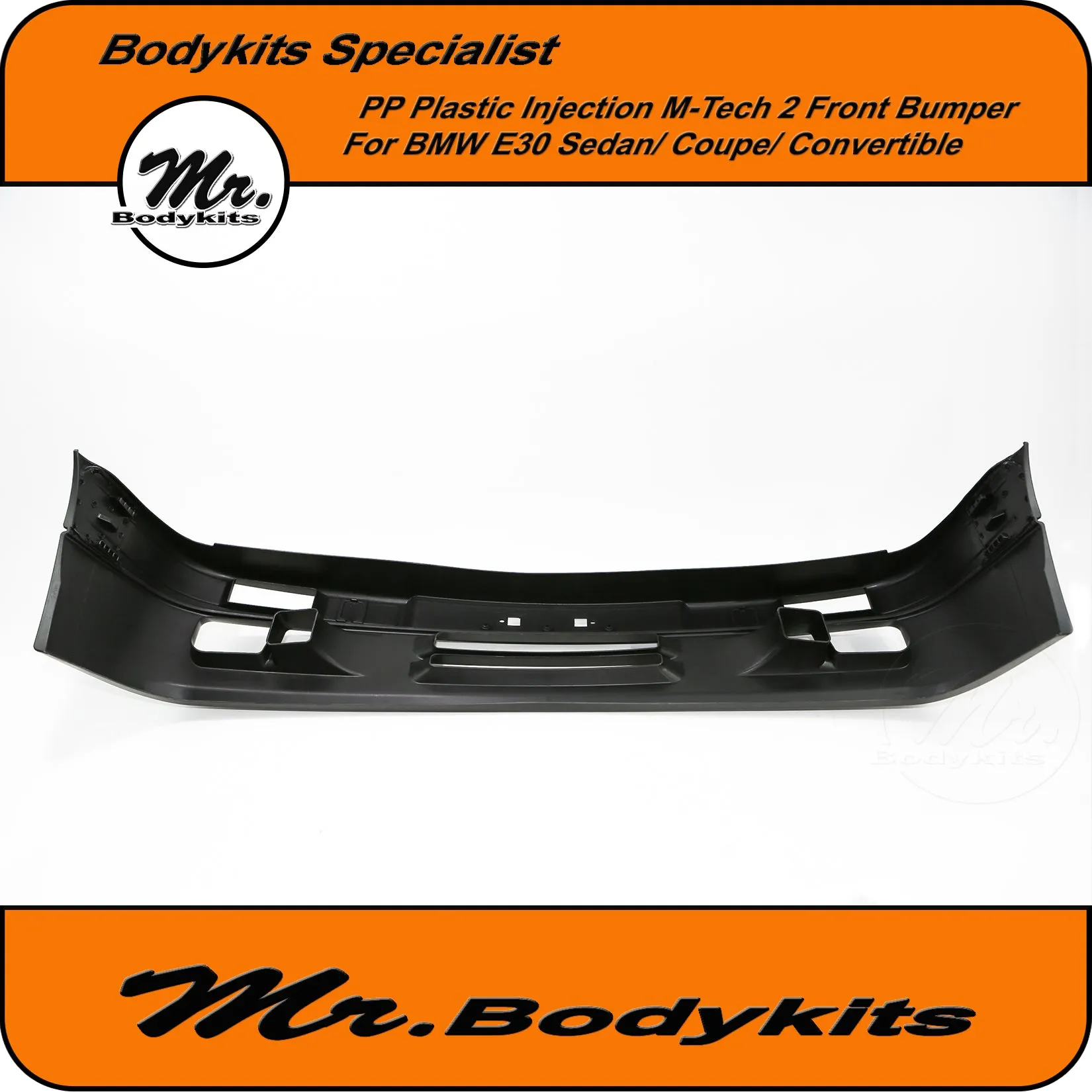 BMW E30 M-Tech 2 Style Complete Front Bumper For Sedan / Coupe / Convertible by Mr Bodykits