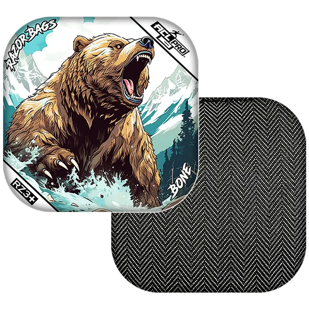 Bone | Alaskan Grizzly | ACL PRO Razor Cornhole Bags