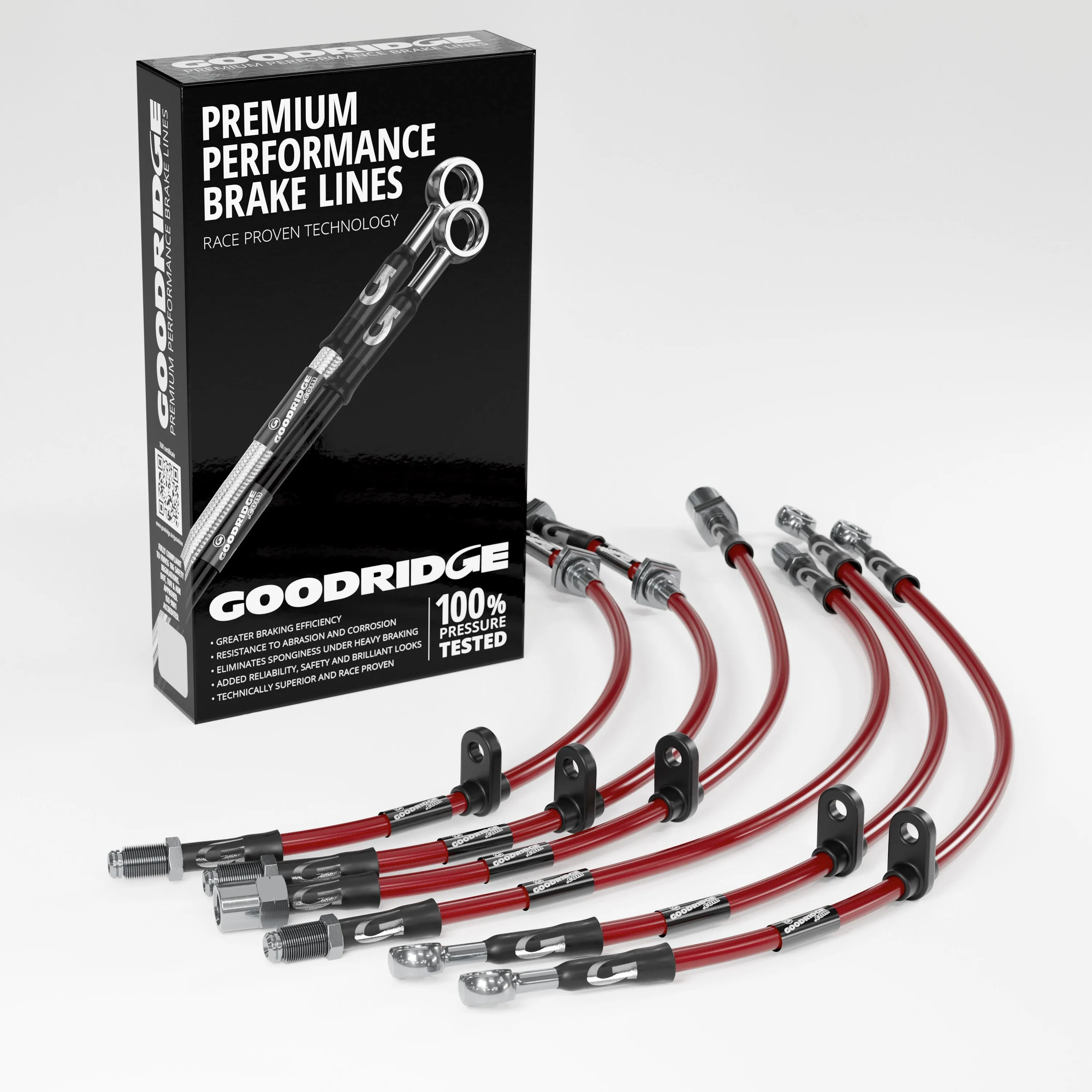 BRAKE HOSE KIT FOR VAUXHALL ASTRA MK4 CONVERTIBLE 'G' 1.8 REAR DISCS 2001-2006