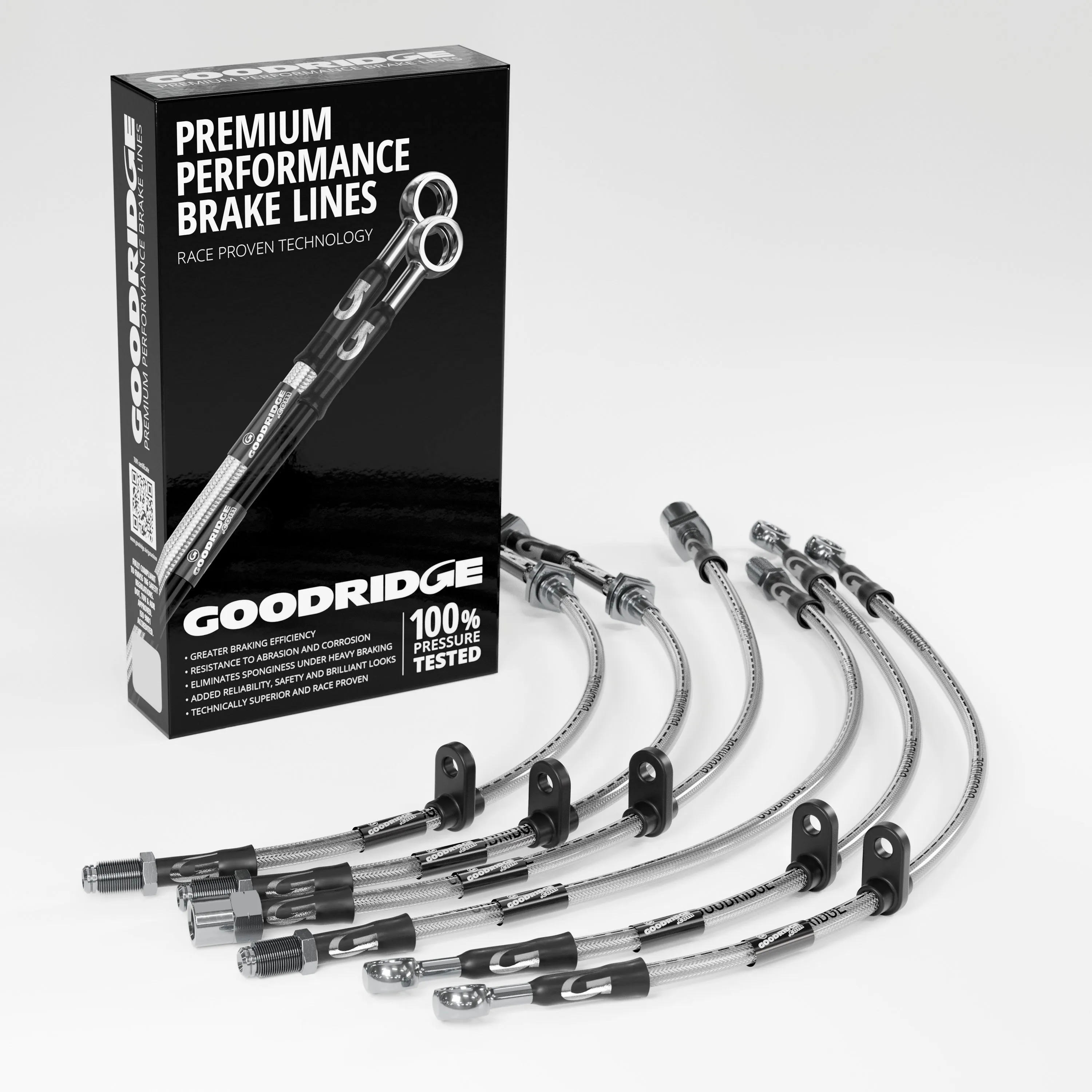 BRAKE HOSE KIT FOR VAUXHALL ASTRA MK4 CONVERTIBLE 'G' 1.8 REAR DISCS 2001-2006
