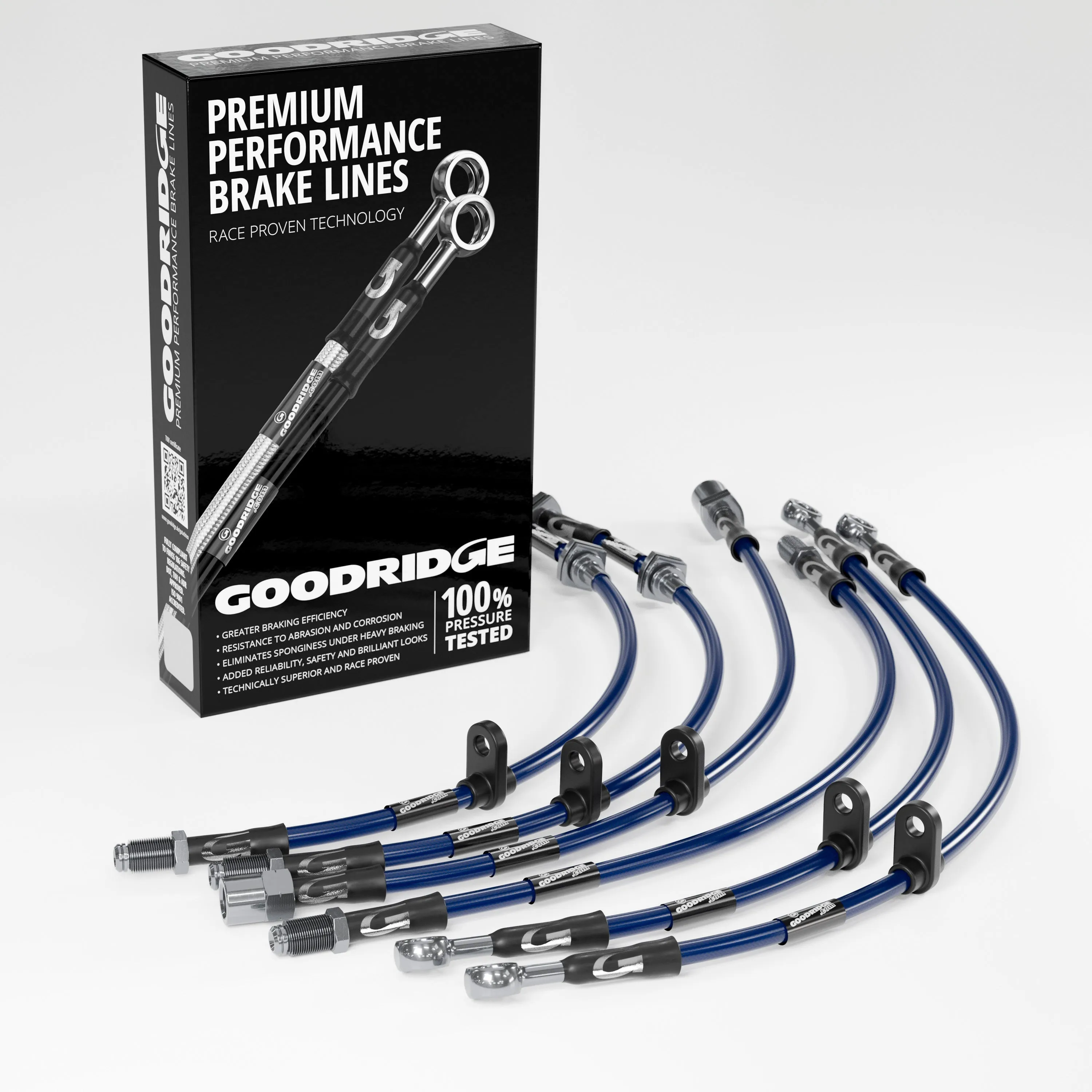 BRAKE HOSE KIT FOR VAUXHALL ASTRA MK4 CONVERTIBLE 'G' 1.8 REAR DISCS 2001-2006