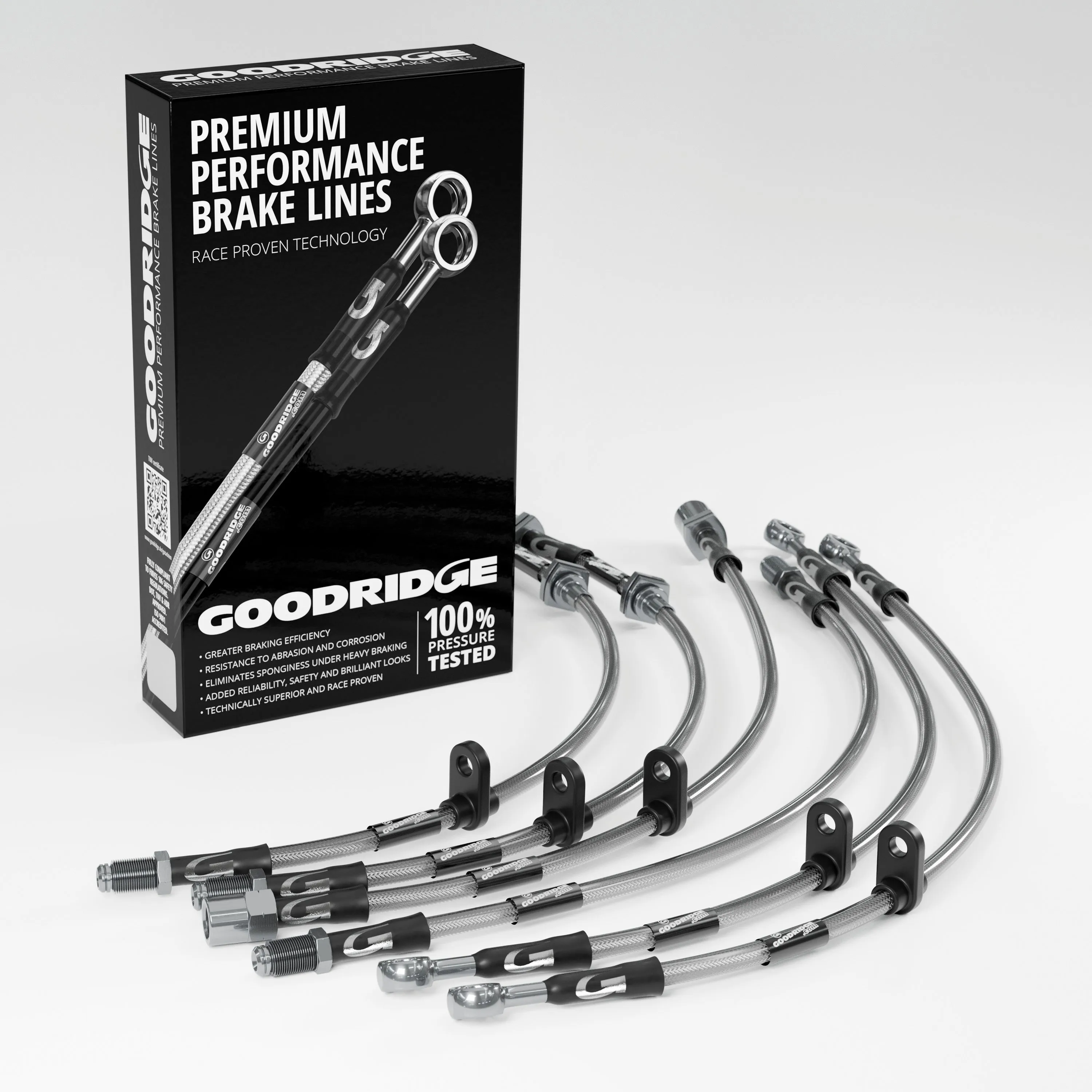 BRAKE HOSE KIT FOR VAUXHALL ASTRA MK4 CONVERTIBLE 'G' 1.8 REAR DISCS 2001-2006