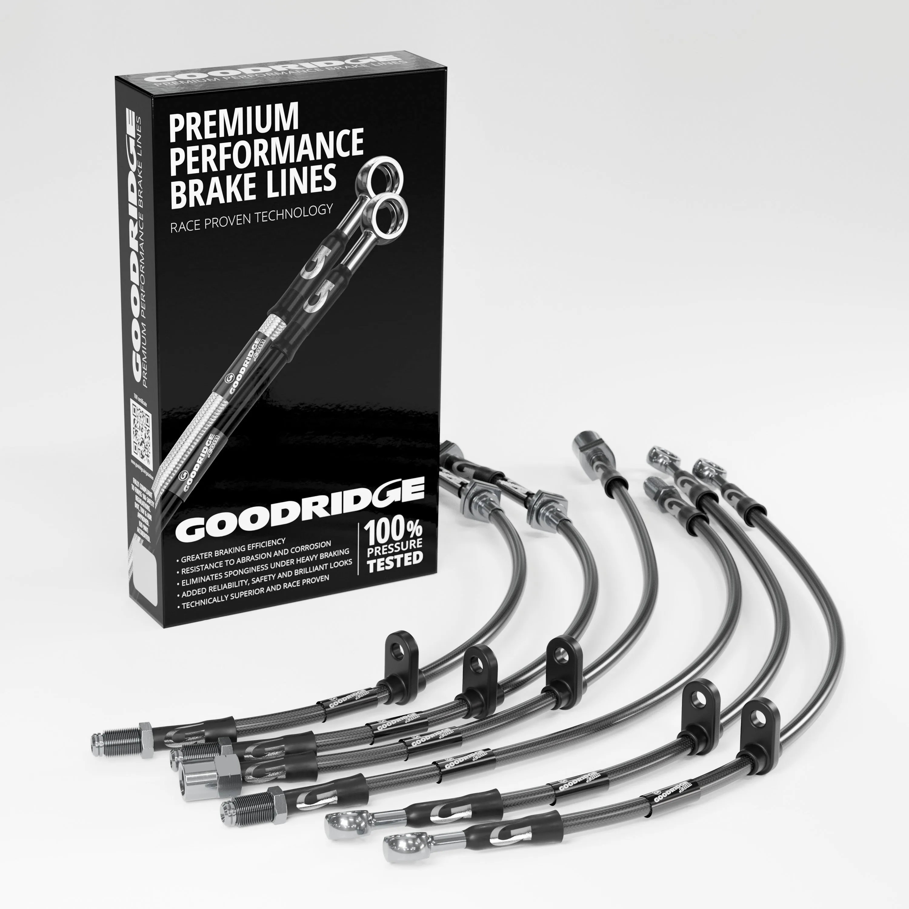 BRAKE HOSE KIT FOR VAUXHALL ASTRA MK4 CONVERTIBLE 'G' 1.8 REAR DISCS 2001-2006
