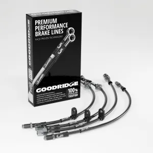 BRAKE HOSE KIT FOR VAUXHALL ASTRA MK4 CONVERTIBLE 'G' 2.2 REAR DRUMS 2001-2006