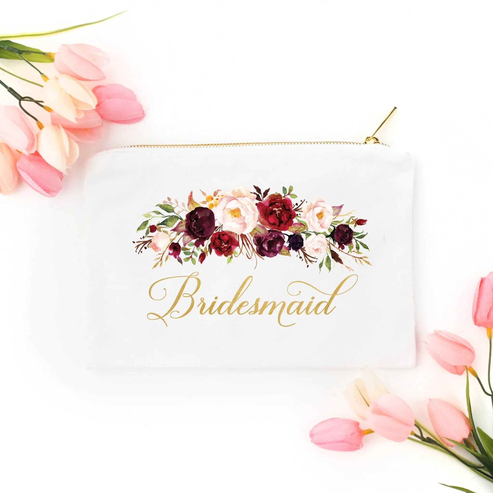 Bridesmaid Makeup Bag #8