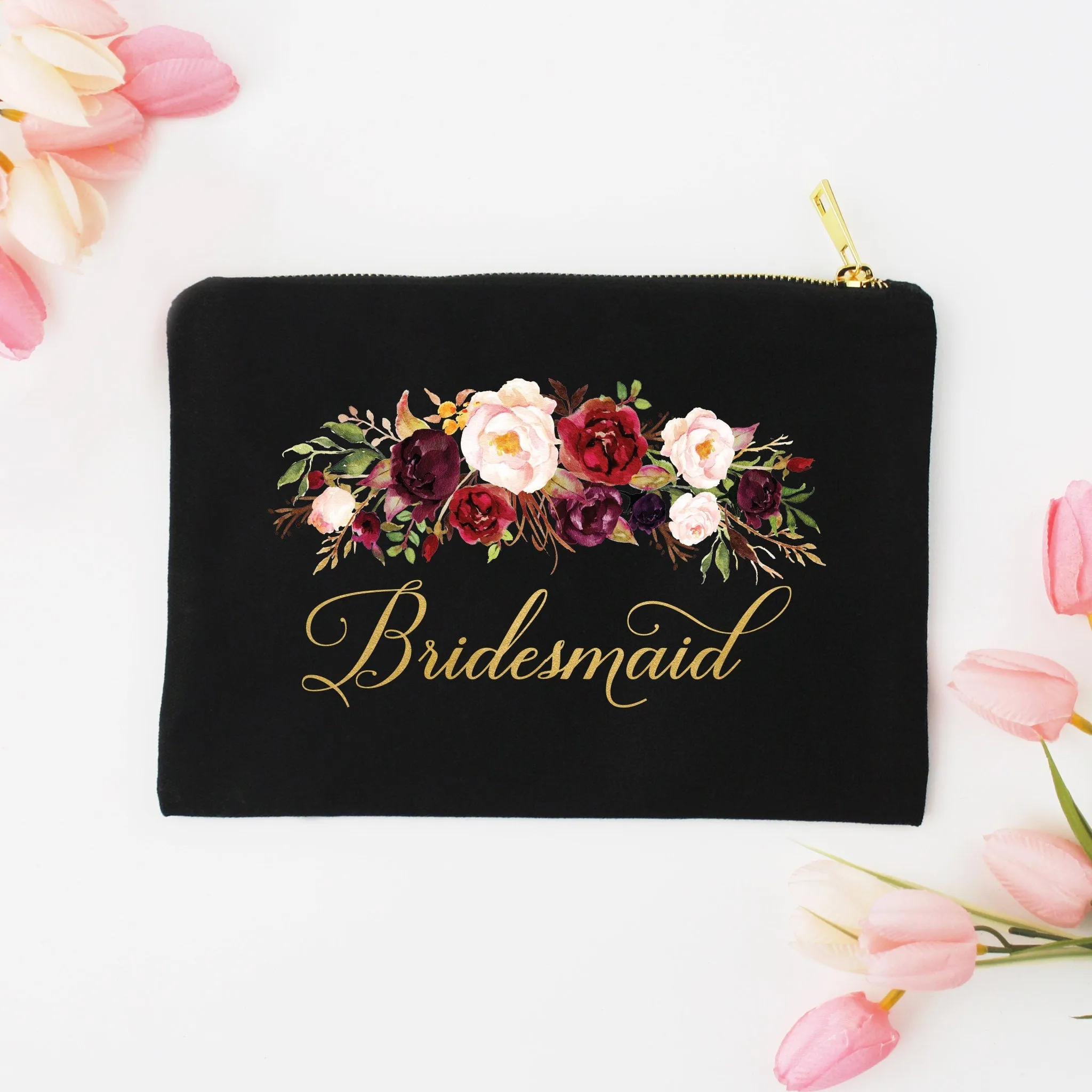 Bridesmaid Makeup Bag #8