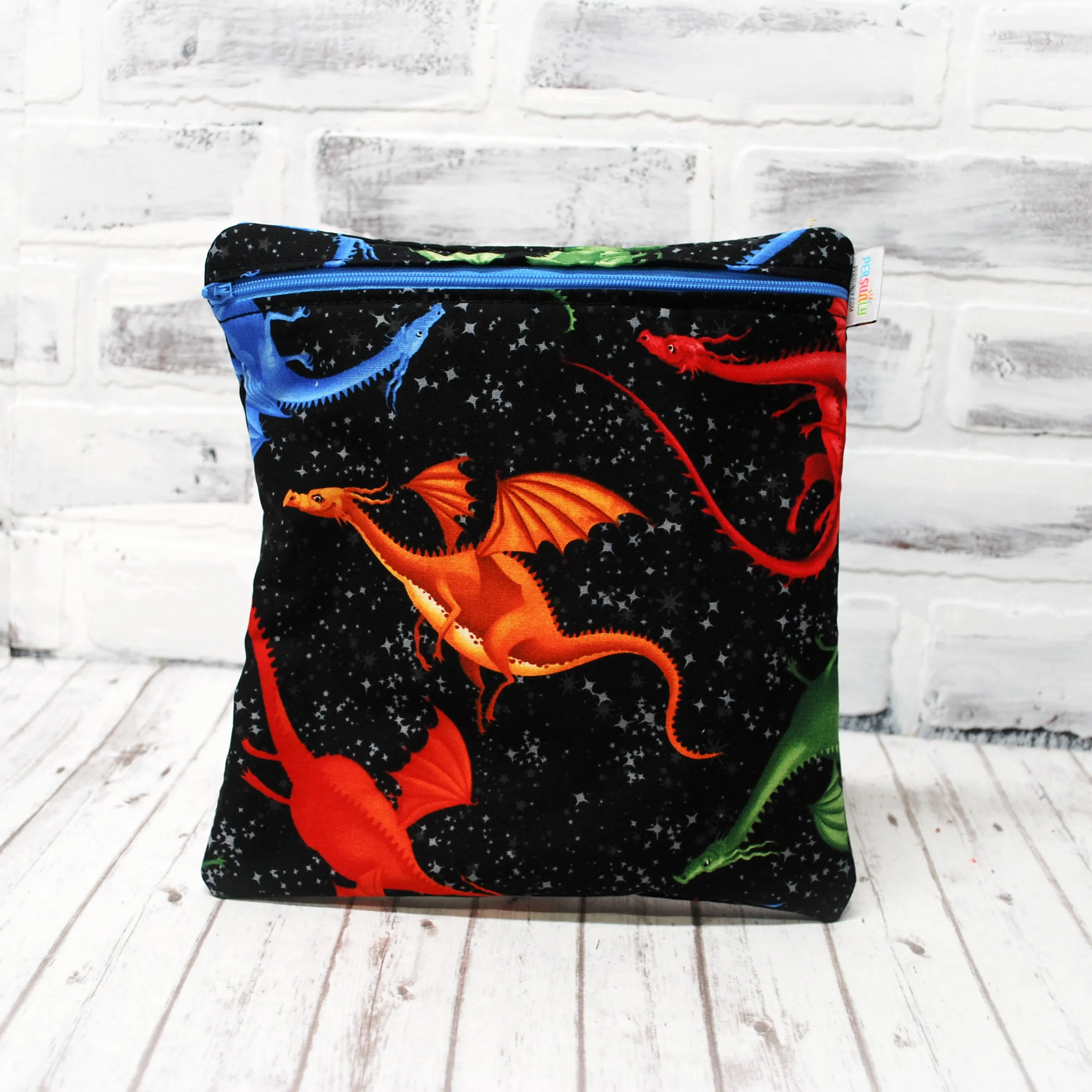 Bright Dragons Personalized Reusable Bag